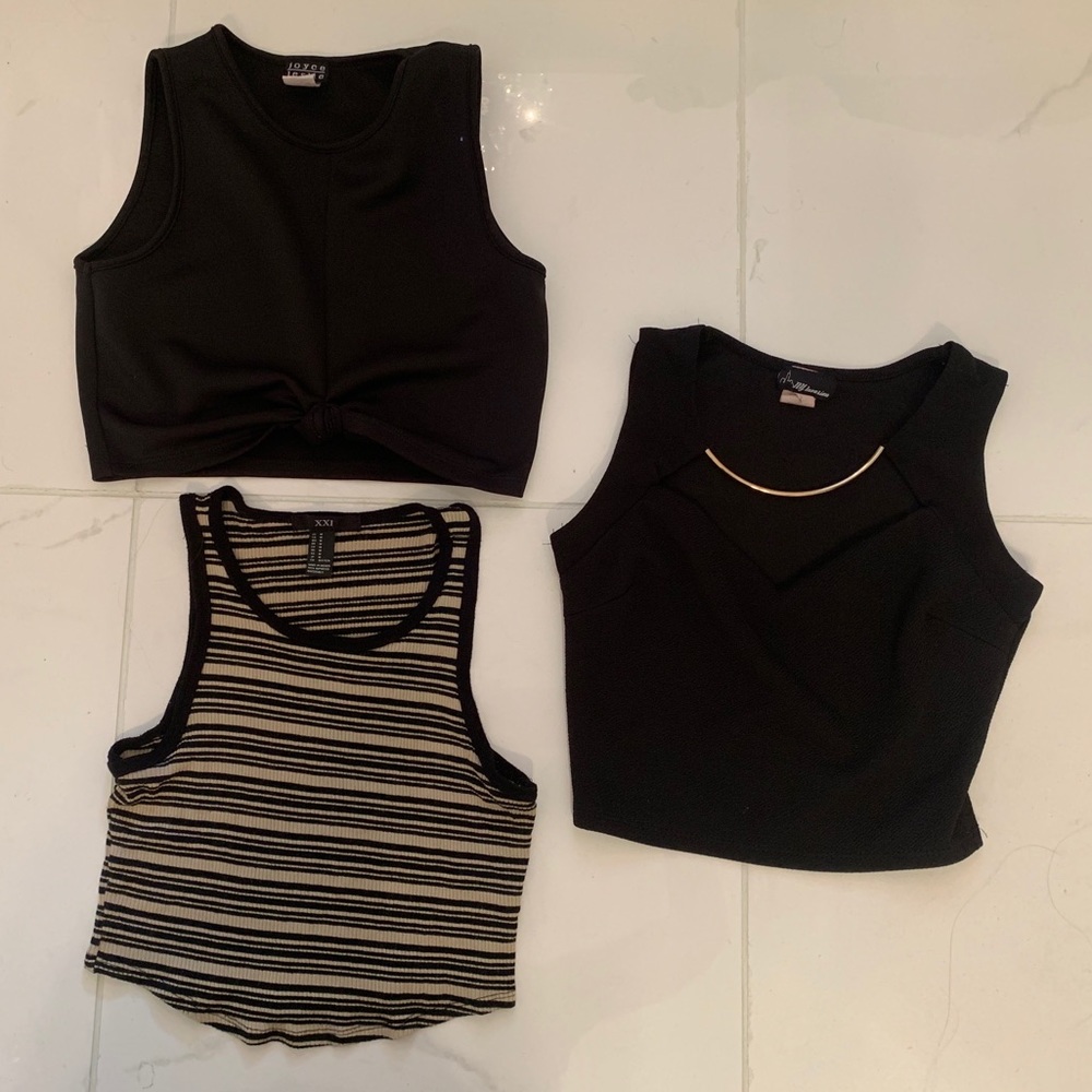 Crop Top bundle Set of 3